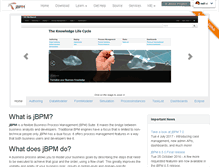 Tablet Screenshot of jbpm.org